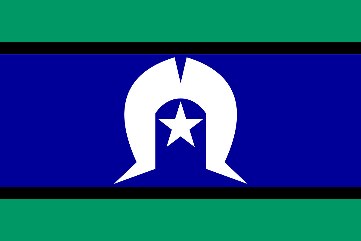 Torres Boğazı Adalı bayrağı